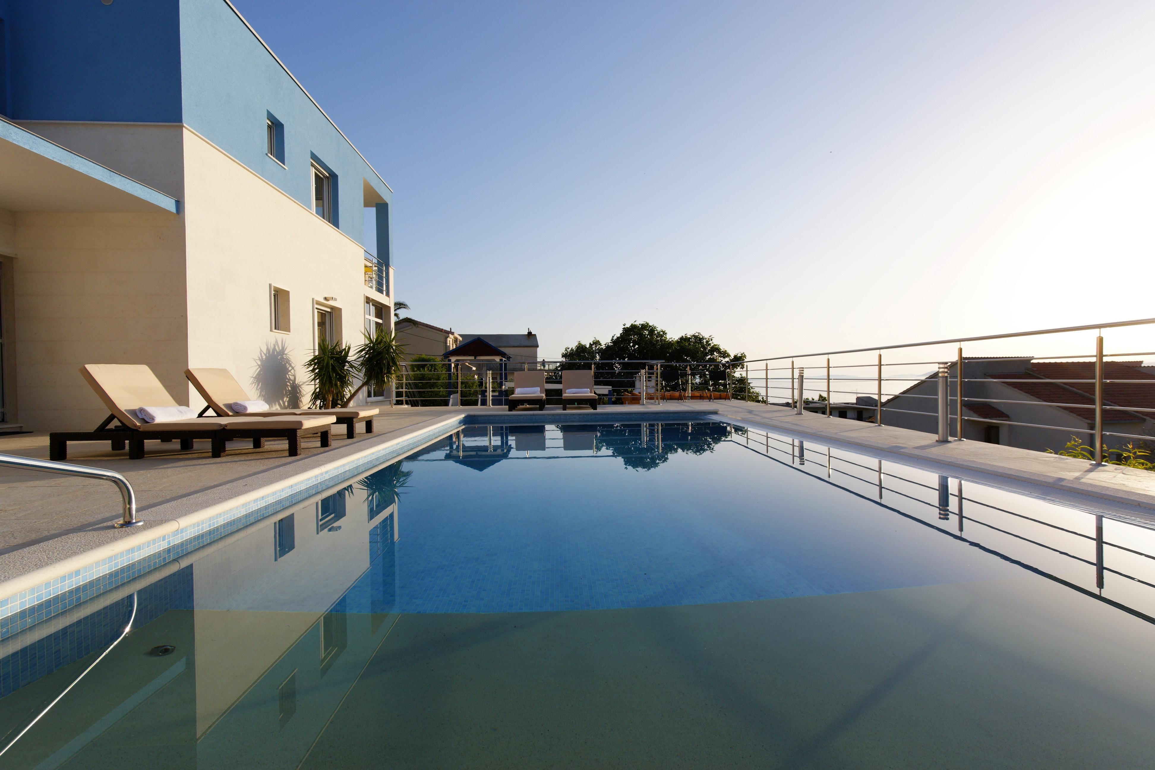 Villa Mermaid Your Croatian Haven With Luxury Pool And Scenic Views Ποντστράνα Εξωτερικό φωτογραφία
